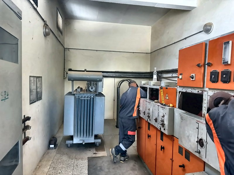 Poste de transformation moyenne tension MT/BT équipé par FPS