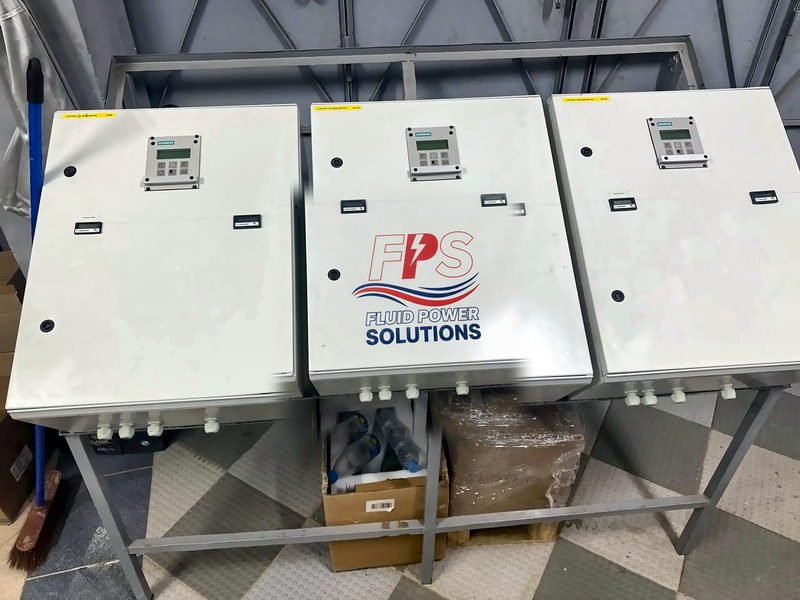 Armoire de télégestion sur site — réalisation FPS au Maroc